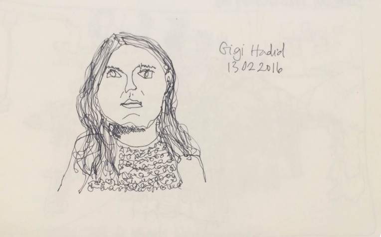 sketch 20160213 Gigi Hadid