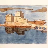 Postcard from Eilean Donan Castle