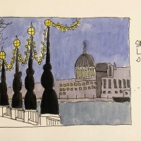 Postcard from St Pauls Cathedral